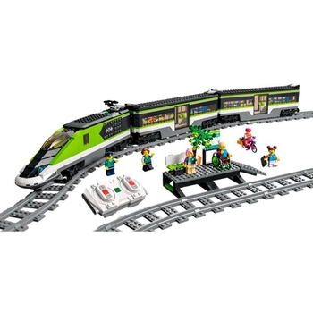 Конструктор LEGO City Trains Пасажирський поїзд-експрес з пультом 764 деталі (60337) - Pampik - 2