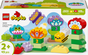 Конструктор LEGO DUPLO Town Творчий сад і квіти 45 деталей (10444) - Pampik - 2