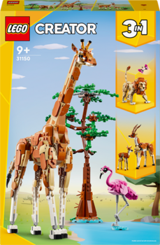 Конструктор LEGO Creator Дикі тварини сафарі 780 деталей (31150) - Pampik - 3