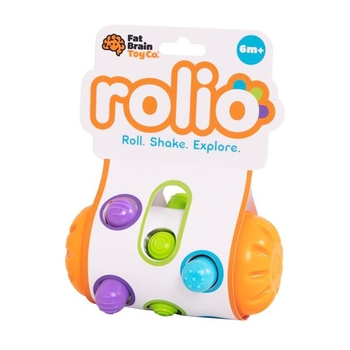 Брязкальце Fat Brain Toys Rolio Веселий ролик (F434ML2) - Pampik - 4