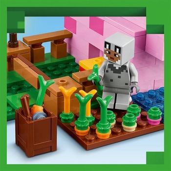 Конструктор LEGO Minecraft Будинок для поросят 238 деталей (21268) - Pampik - 5