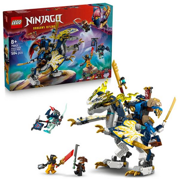 Конструктор LEGO NINJAGO Розбійник Робот-вершник на драконі, 584 деталі (71843) - Pampik - 3