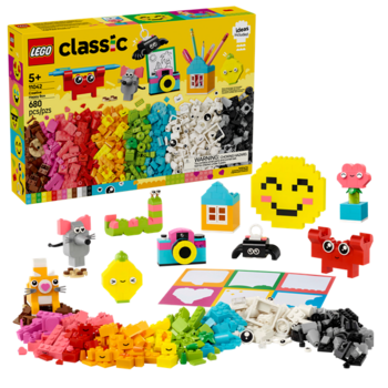Конструктор LEGO Classic Щасливий творчий набір 680 деталей (11042) - Pampik