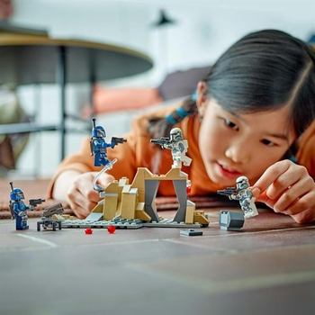 Конструктор LEGO Star Wars Бойовий комплект Засідка на Мандалорі 109 деталей (75373) - Pampik - 8