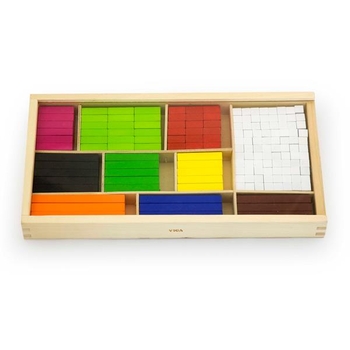 Набір для рахування Viga Toys Дерев'яні палички Кюїзенера 308 шт. (56166) - Pampik