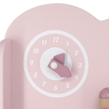 Детская кухня PolarB из дерева с розовой посудой (44046) - Pampik - 7