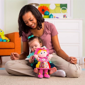 Мягкая игрушка-подвеска Lamaze Кукла Эмили с погремкой (L27026) - Pampik - 9