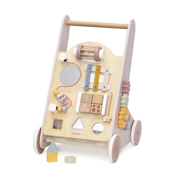 Дитячі ходунки-каталка PolarB з бізібордом (44259) - Pampik