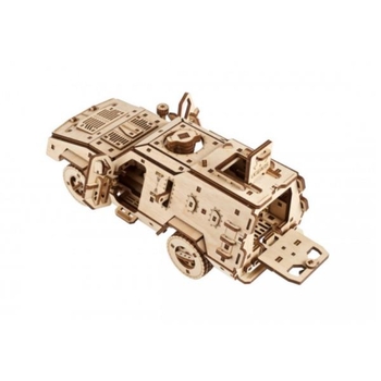 Деревянный механический 3D конструктор Ugears Боевая машина Дозор-Б (70190) - Pampik - 4