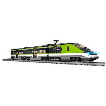 Конструктор LEGO City Trains Пасажирський поїзд-експрес з пультом 764 деталі (60337) - Pampik - 6