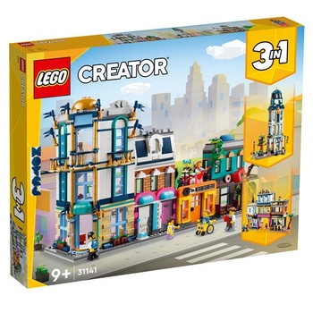 Конструктор LEGO Creator Центральна вулиця 3 в 1, 1459 деталей (31141) - Pampik