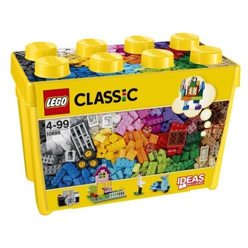 Конструктор LEGO Classic Коробка кубиков для творчества большого размера 790 деталей (10698) - Pampik