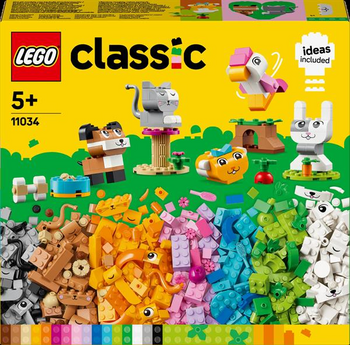 Конструктор LEGO Classic Творчі улюбленці 450 деталей (11034) - Pampik