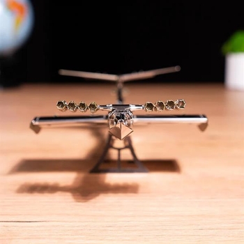 Колекційна модель-конструктор Metal Time Caspian Sea Monster Ekranoplan Екроплан (MT099) - Pampik - 6