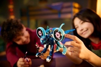 Конструктор LEGO DREAMZzz Котячий мотоцикл Зоуі 226 деталей (71479) - Pampik - 9