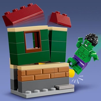 Конструктор LEGO Super Heroes Залізна людина на мотоциклі й Галк 68 деталей (76287) - Pampik - 6