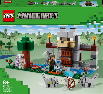 Конструктор LEGO Minecraft Вовк із Цитаделі 312 деталей (21261) - Pampik - 2