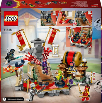 Конструктор LEGO NINJAGO Бойова арена турніру 659 деталей (71818) - Pampik - 3
