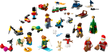 Різдвяний адвент-календар 2024 LEGO City 195 деталей (60436) - Pampik - 9