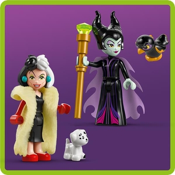 Конструктор LEGO Disney Villains Сукні Малефісенти та Лютелли де Віль, 524 деталі (43262) - Pampik - 5