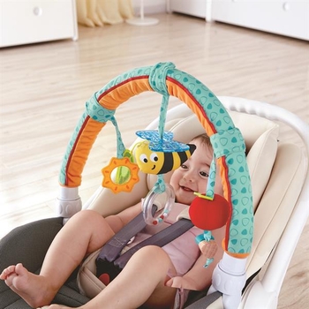 Дуга на коляску і автокрісло Hape Друзі в саду (E0023) - Pampik - 6