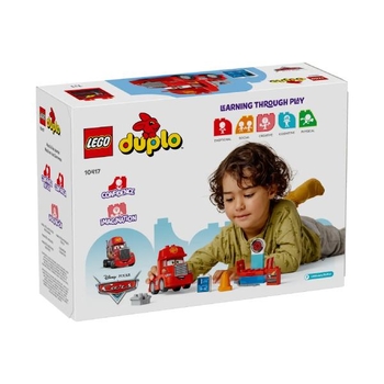 Конструктор LEGO DUPLO Мак на перегонах 14 деталей (10417) - Pampik - 2