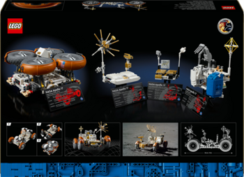Конструктор LEGO Technic Лунный автомобиль NASA Apollo 1913 деталей (42182) - Pampik - 3