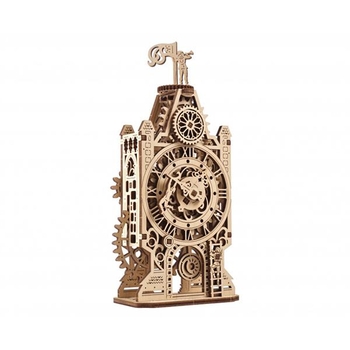Деревянный механический 3D конструктор Ugears Старая часовая башня (70169) - Pampik - 5