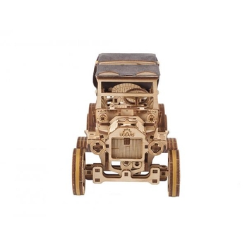 Дерев'яний механічний 3D конструктор Ugears Ретро автомобіль UGR-T, 337 деталей (70175) - Pampik - 8