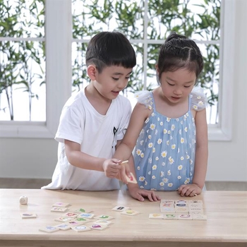 Деревянный пазл-игра Viga Toys Органы чувств (44507) - Pampik - 8