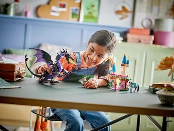 Конструктор LEGO DREAMZzz Драконяча форма Малефісенти (43240) - Pampik - 7