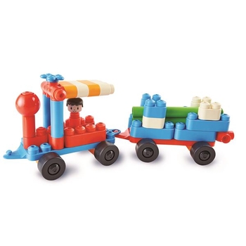 Конструктор PolyM Рай для динозаврів 200 деталей (760009) - Pampik - 2