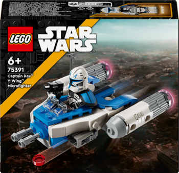 Конструктор LEGO Star Wars Мікровинищувач Y-Wing Капітана Рекса 99 деталей (75391) - Pampik - 2