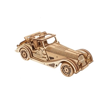 Деревянный механический 3D конструктор Ugears Спорткар Ловкая мышь (70202) - Pampik - 2