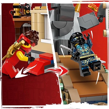 Конструктор LEGO NINJAGO Бойова арена турніру 659 деталей (71818) - Pampik - 6