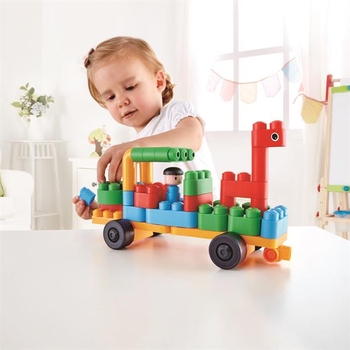 Конструктор PolyM Автопарк в зоопарке, 40 деталей (760006) - Pampik - 3