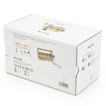 Деревянный игровой набор PolarB Ящик с инструментами (44229) - Pampik - 5