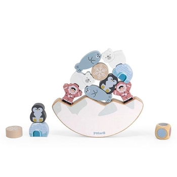 Деревянная игра-балансир PolarB Арктика (44234) - Pampik - 2