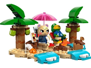 Конструктор LEGO Animal Crossing Острівна екскурсія Kapp'n на човні 233 деталі (77048) - Pampik - 7