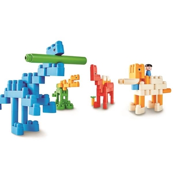 Конструктор PolyM Рай для динозаврів 200 деталей (760009) - Pampik - 5