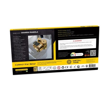 Колекційна модель-конструктор Metal Time Рояль, зі звуком (MT011) - Pampik - 13
