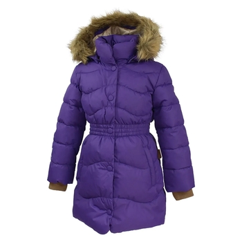 Пальто-пуховик Huppa Grace 1, р.140, лиловый (17930155-70053-140) - Pampik