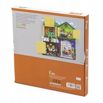 Бизиборд Viga Toys Домик (44653) - Pampik - 5