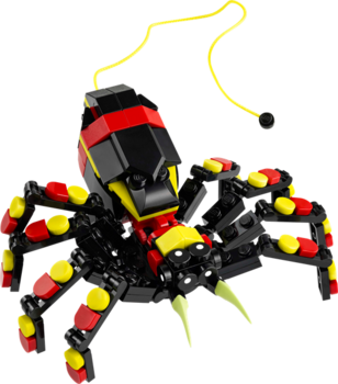 Конструктор LEGO Creator Дикі тварини: дивовижний павук 153 деталі (31159) - Pampik - 4