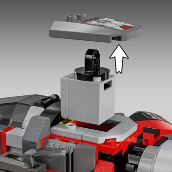 Конструктор LEGO Super Heroes Капітан Америка проти Червоного Халка, 223 деталі (76292) - Pampik - 8