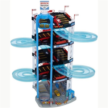 Автотрек Klein Bosch Mini з паркінгом та 2 машинками 5 рівнів (2813) - Pampik - 6