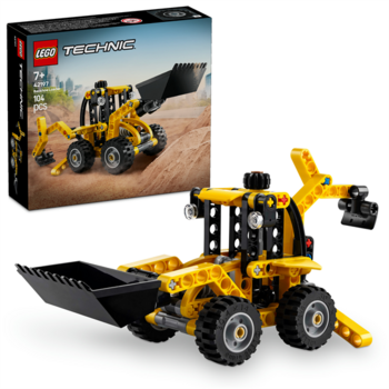 Конструктор LEGO Technic Екскаватор-навантажувач 104 деталі (42197) - Pampik