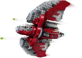 Конструктор LEGO Star Wars Шатл джедаїв T-6 Асоки Тано 601 деталь (75362) - Pampik - 6