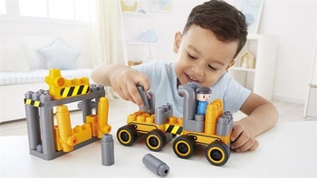 Конструктор PolyM Строительная техника, 43 деталь (760021) - Pampik - 11