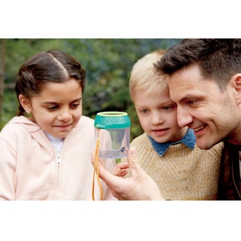 Набор естествоиспытателя Hape Nature Fun Контейнер для насекомых с лупой (E5577) - Pampik